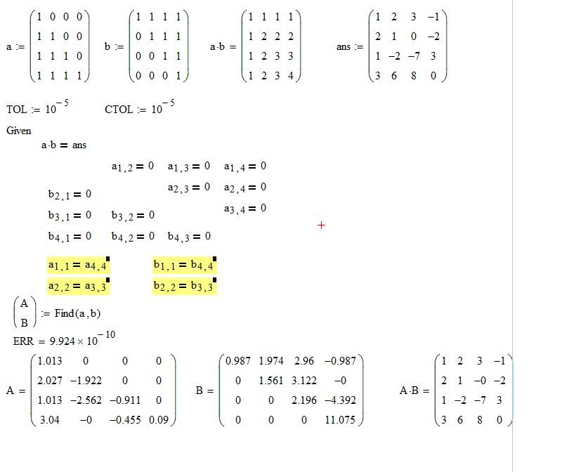 Defining matrice members as variables | Community