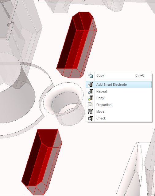 Multiple selected surface sets