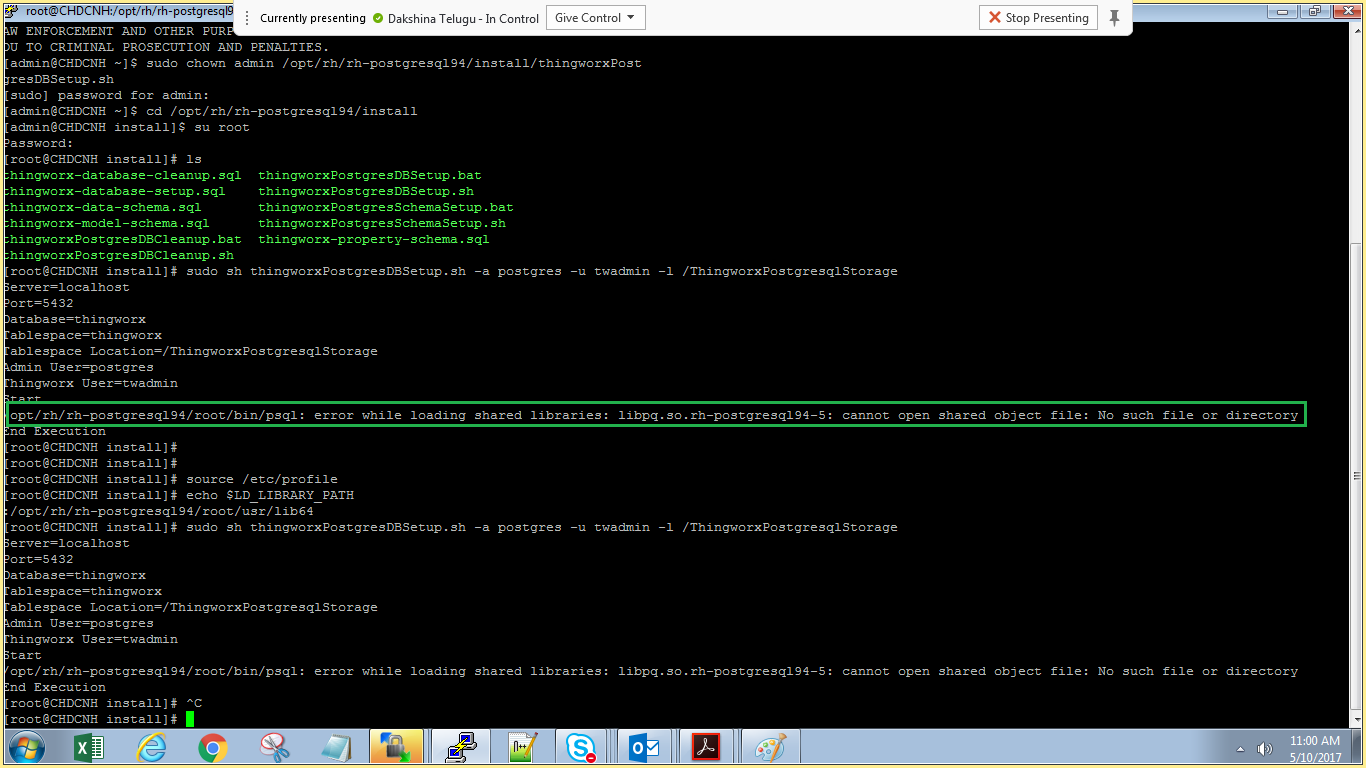 Executing_DBSetup_As_Sudo_User.png