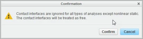 No support for Modal and Contacts analysis?