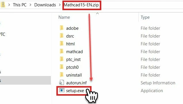 Run the Executible "setup.exe"