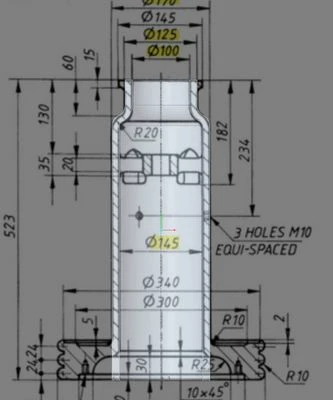 Add radii to corners of tube geometry