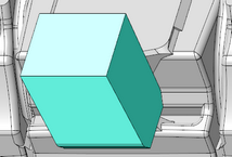 Created offset from top surface