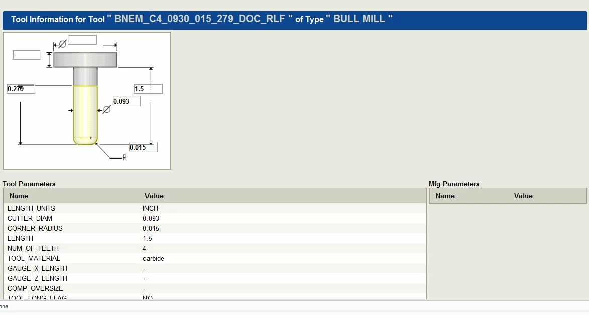 using solid tools and need help with all tool parameter names ...
