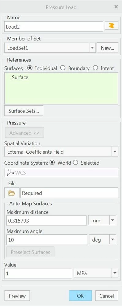 Pressure Distribution external from file.JPG