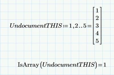 Mathcad Prime 9; turning a range variable into a vector