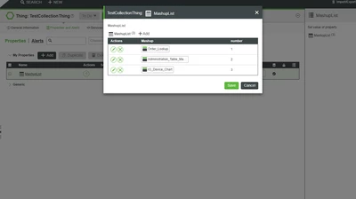 Create Infotable with Mashup and Number List