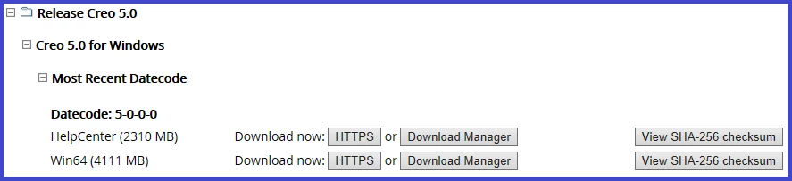 Creo 5.0 Download.png
