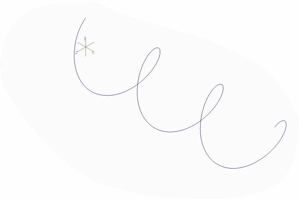 Creo Helical Curve