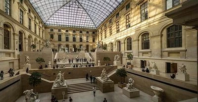 Cour_Marly,_Musée_du_Louvre_from_Paris.jpg Cour_Marly,_Musée_du_Louvre_from_Paris.jpg