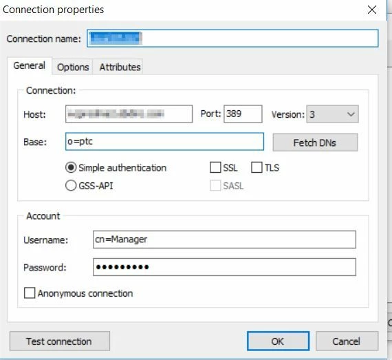 LDAP Admin Login