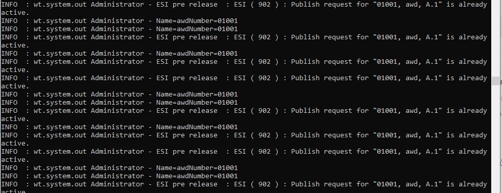 ESI Pre Release error.png