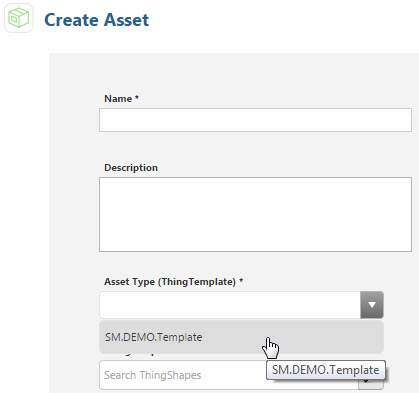 Asset Monitor: How to Populate the Asset Type menu in the Create Asset ...