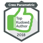 Creo Parametric - Top Kudoed 2018