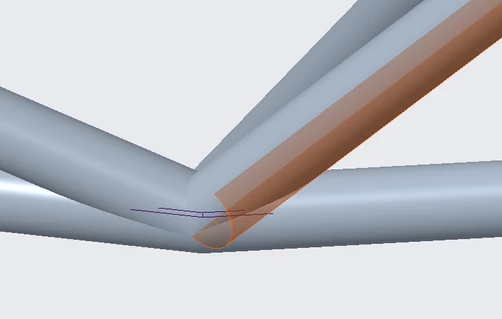 Failed profile cutout