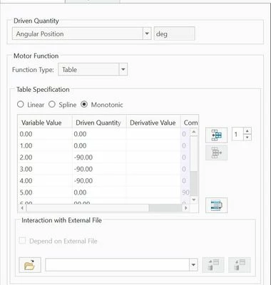 example motor def.