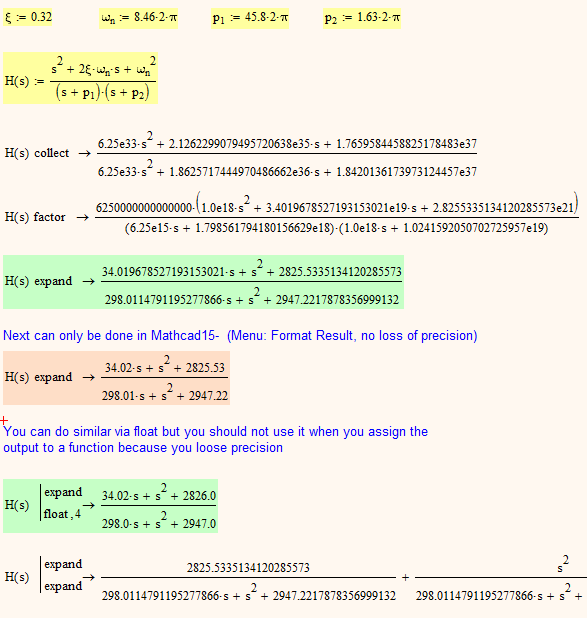How to format the result of symbol calculation? | Community