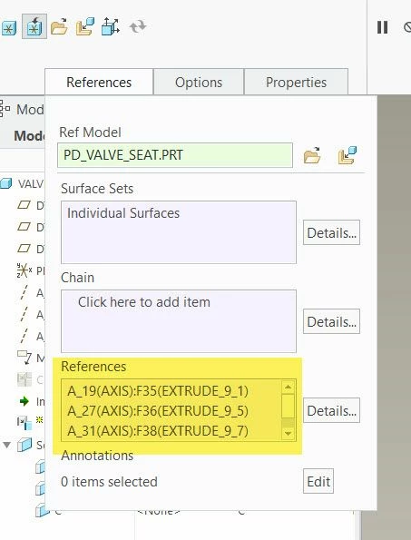 Datum refs in external copy geom