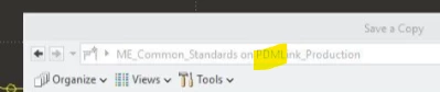 IS LOOKING IN PDM SYSTEM