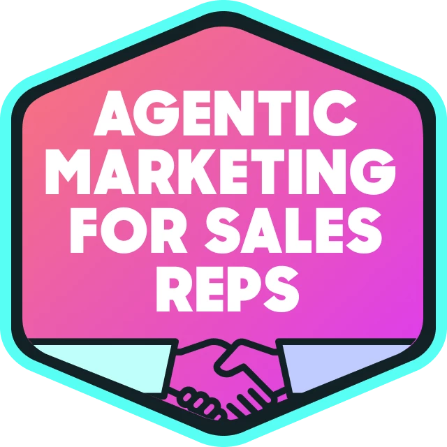 Agentic Marketing for Sales Reps
