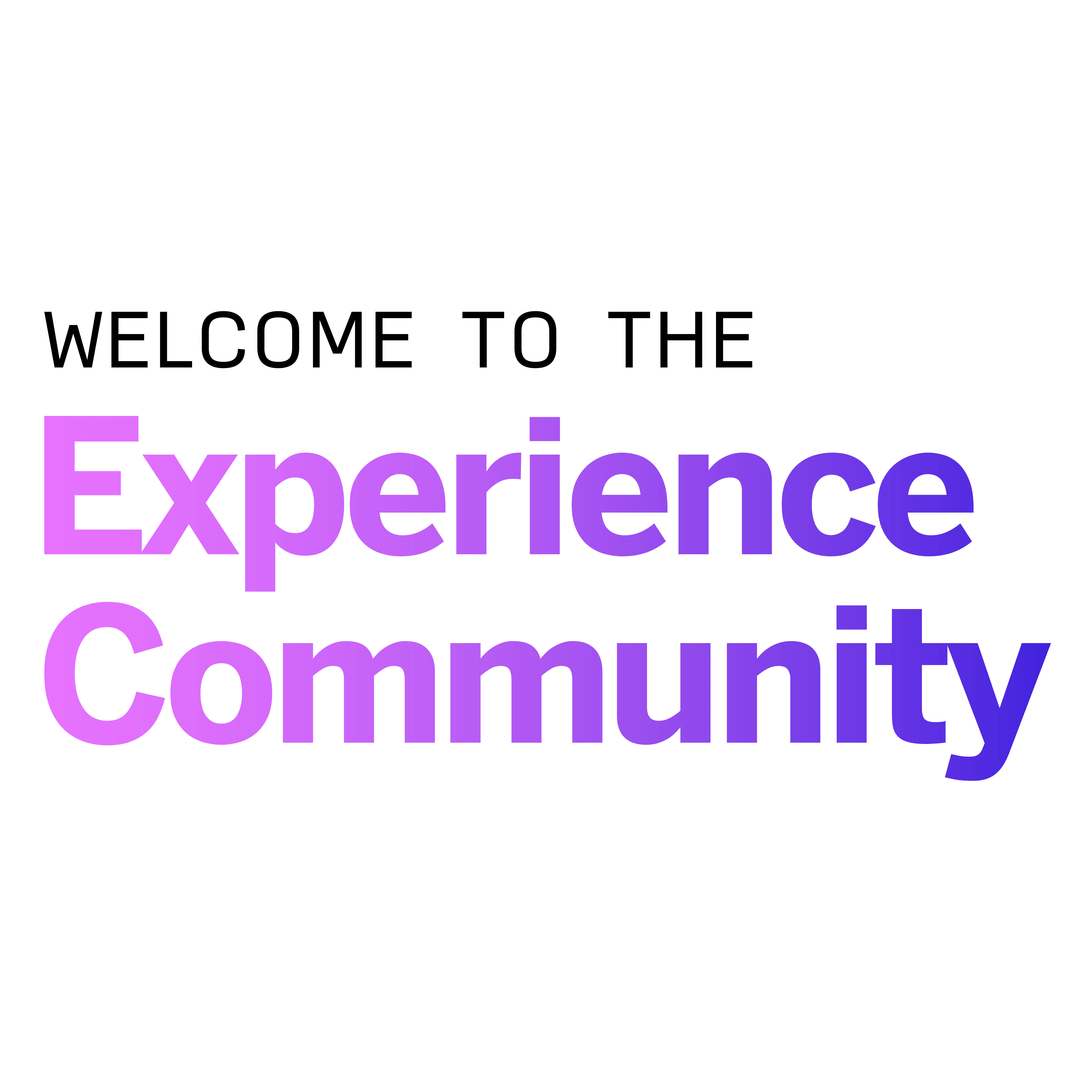 experience community