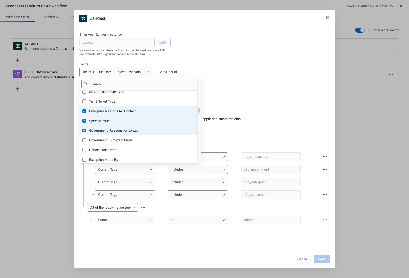 Workflow-editor-Zendesk-Qualtrics-CSAT-workflow-Workflows-Qualtrics-Experience-Management (5).png