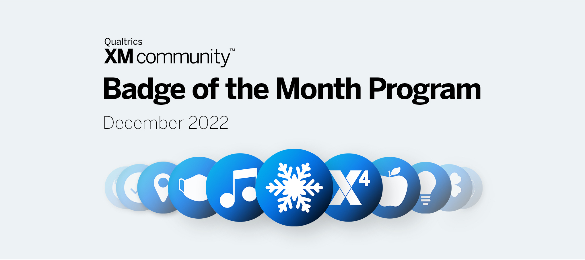 ❄️ Holiday Traditions | Badge of the Month | December 2022