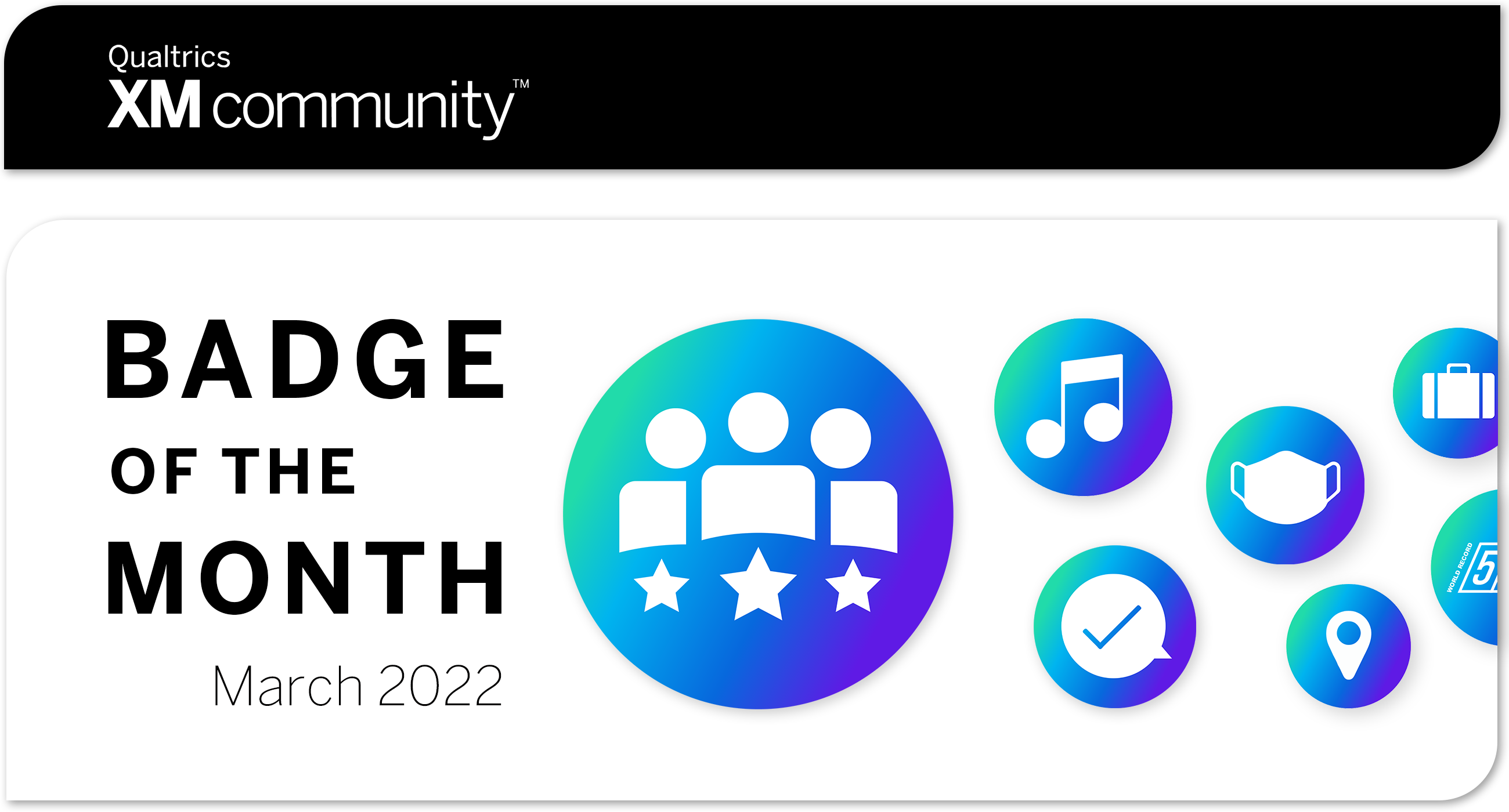 Badge of The Month, March 2022