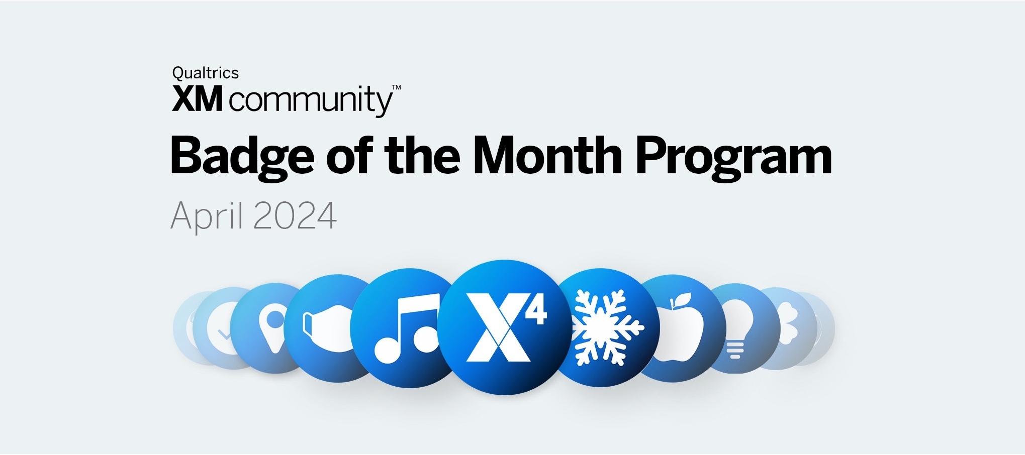 ✖️ X4 2024 | Badge of the Month | April 2024