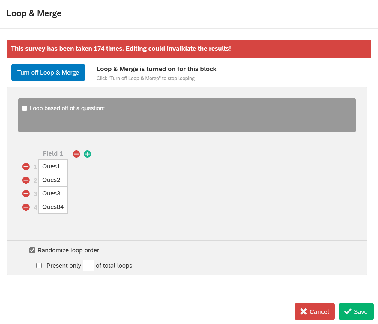 Randomization and Display Logic XM Community