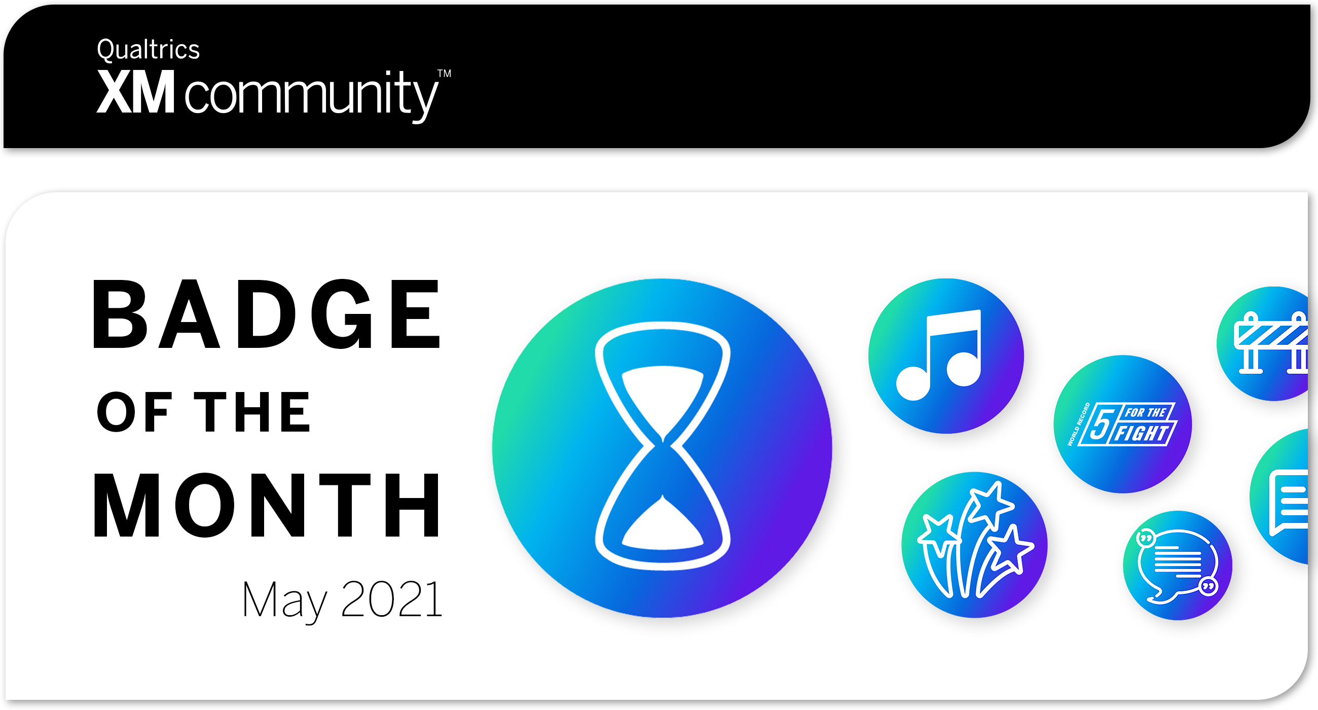 Badge of The Month, May 2021