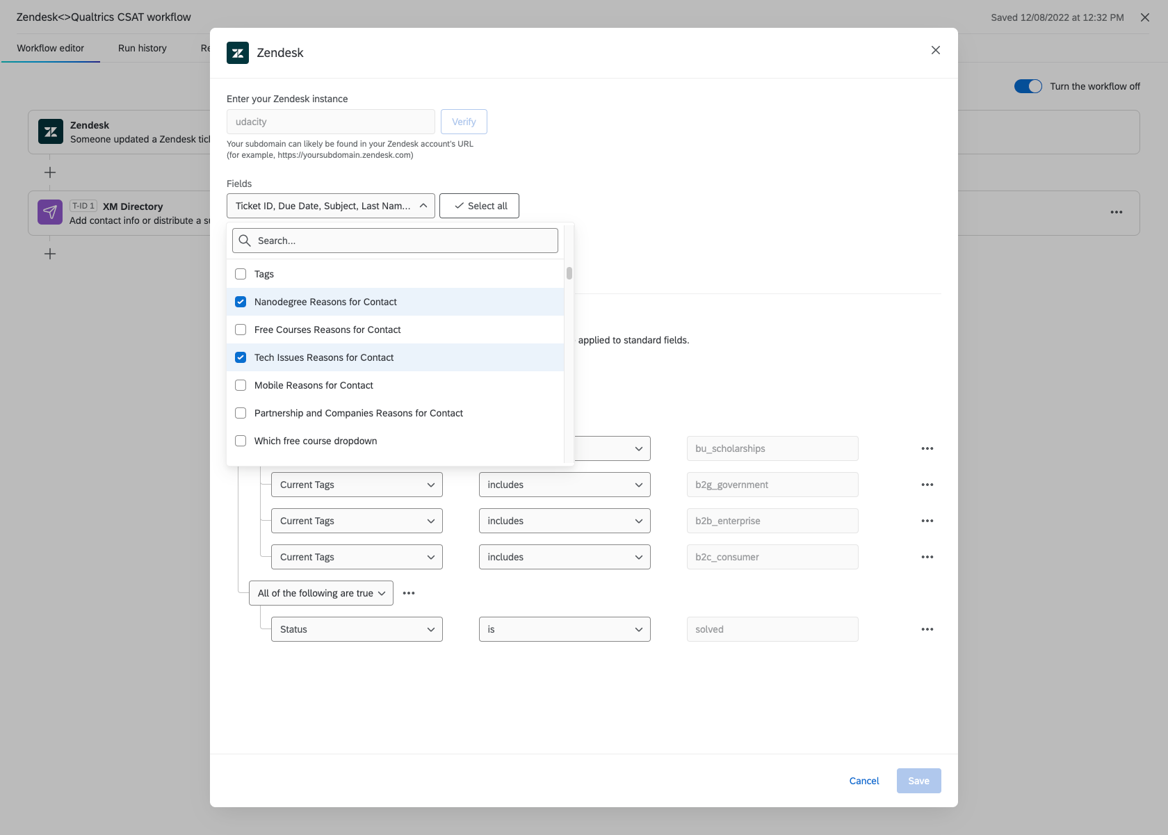 Workflow-editor-Zendesk-Qualtrics-CSAT-workflow-Workflows-Qualtrics-Experience-Management (3).png