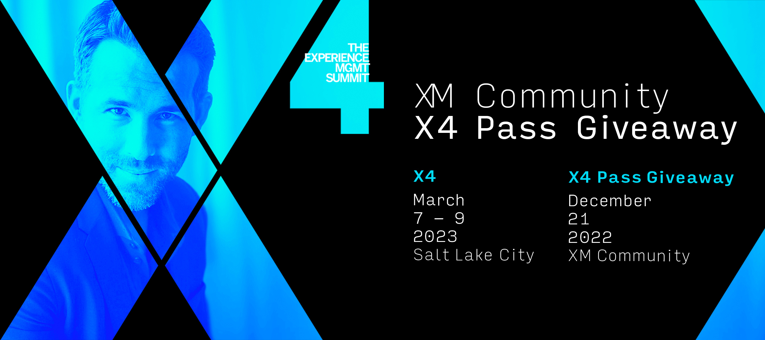 🎟️ Win a free X4 2023 pass // March 7 - 9 2023