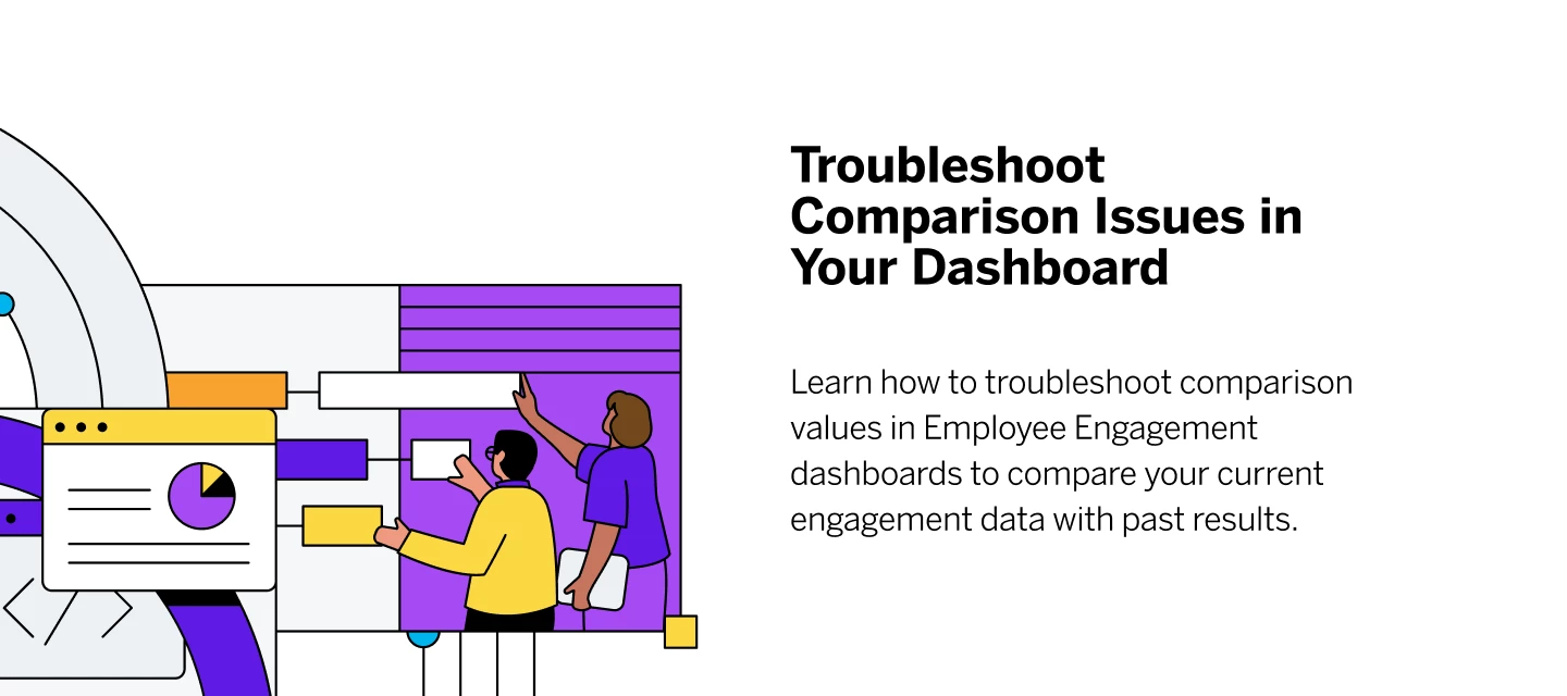 Troubleshooting Comparison Value Issues in Employee Engagement Dashboards