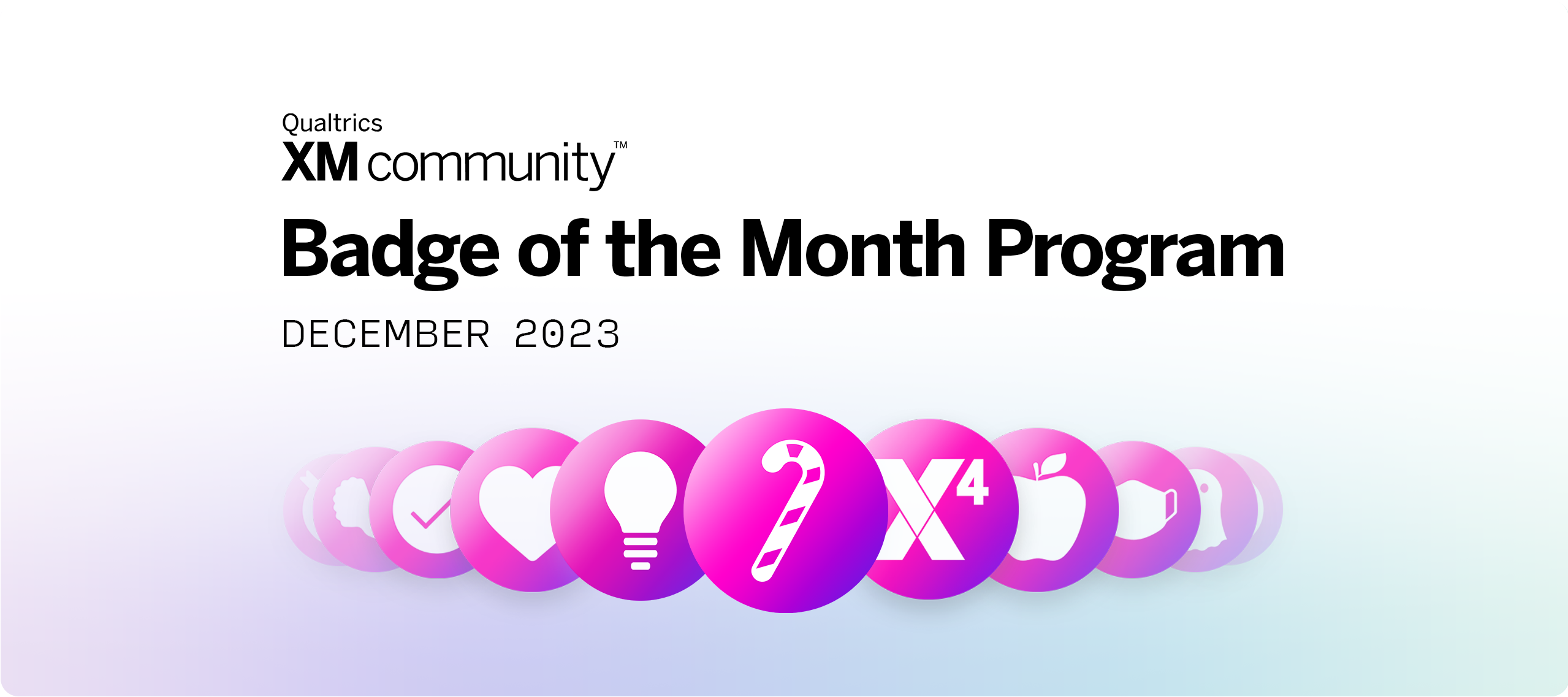 ❄️ Favorite Holidays | Badge of the Month | December 2023