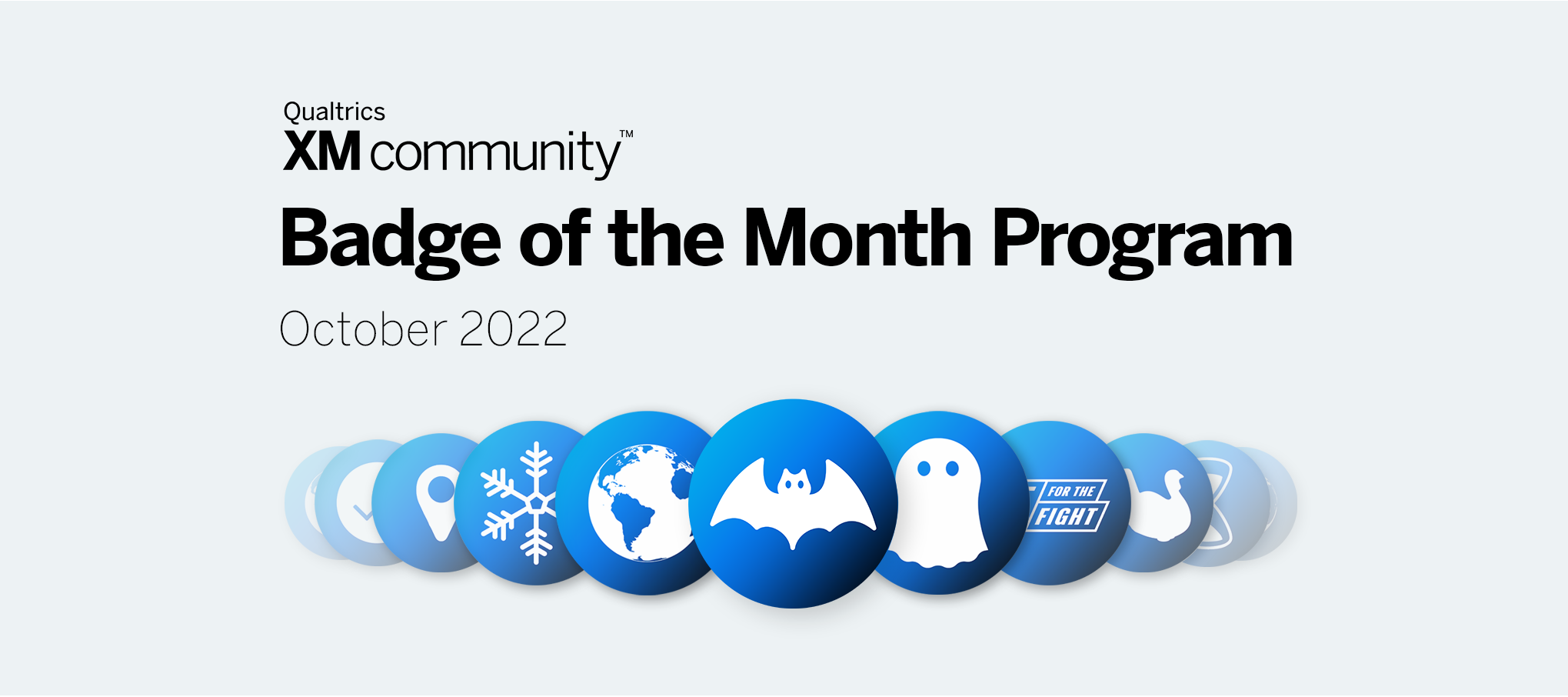 🦇  Spooky Season | Badge of the Month | October 2022