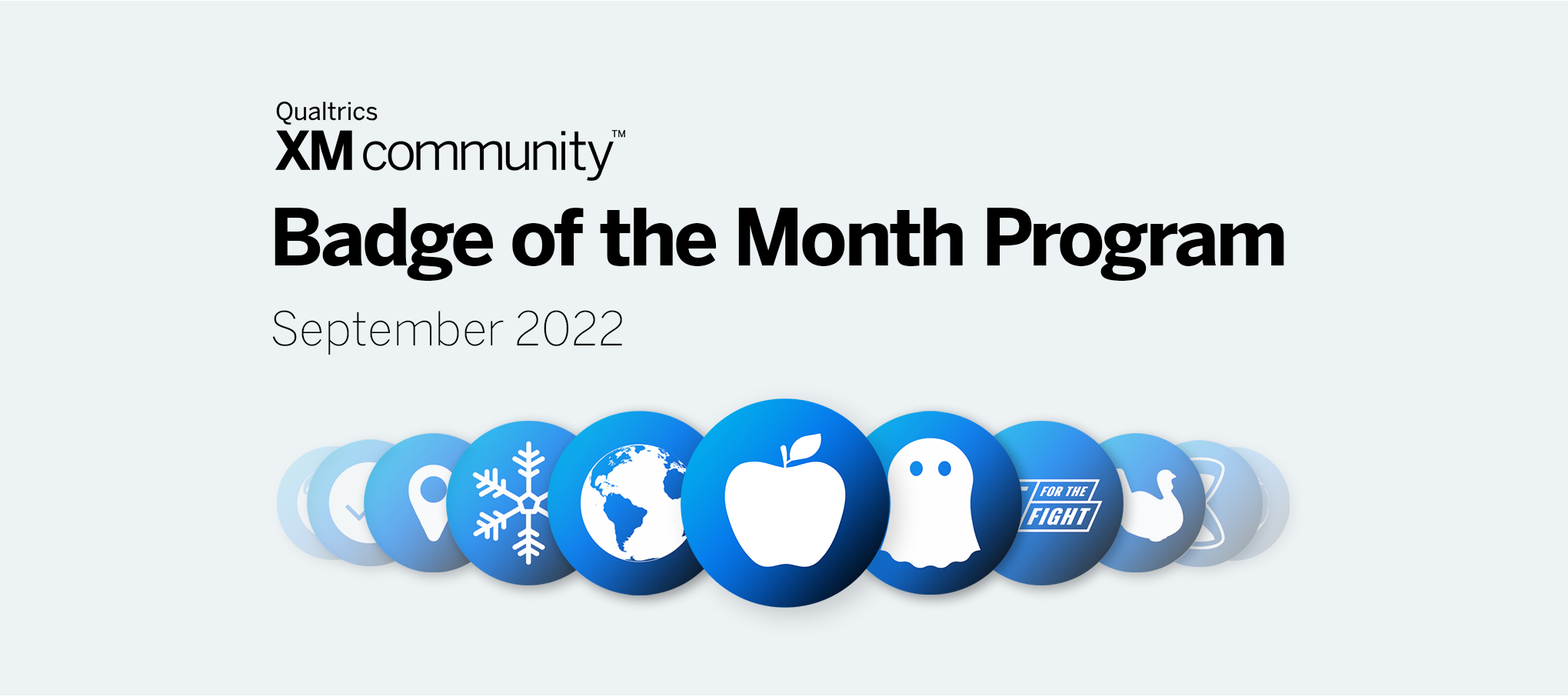 🍎  Back to School | Badge of the Month | September 2022