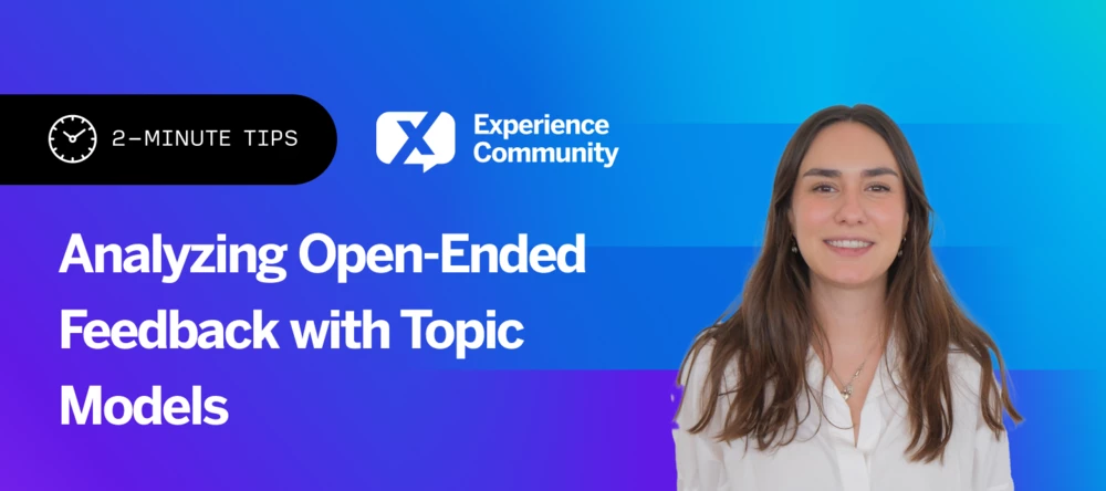 🕑 Build a Text iQ Model with Qualtrics Prebuilt Topics | 2-Minute Tips ...