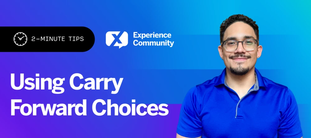 🕑 Using Carry Forward Choices| 2-Minute Tips | March 17th 2026 ...