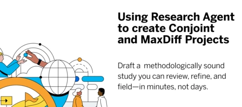 Describe the Decision, Get the Study: Conjoint and MaxDiff in Research Agent