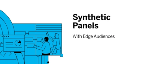 A new way to get research insights: Online synthetic panels with Edge Audiences