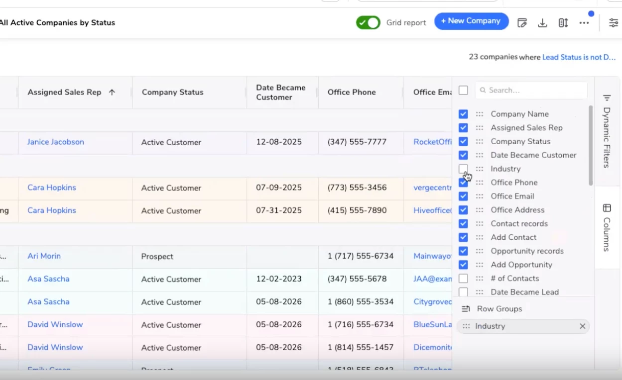 A Faster, More Familiar Way to Work with Your Data: Grid Reports are Generally Available