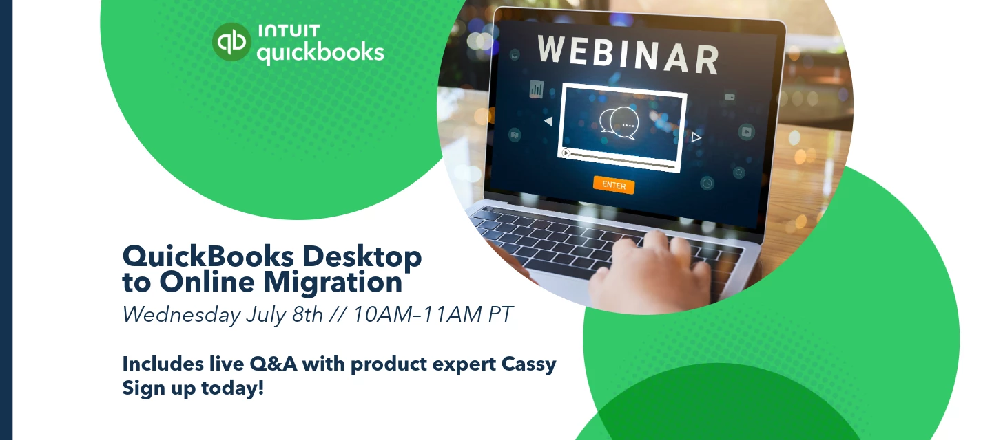 Mark Your Calendar: QuickBooks Desktop to Online Migration Webinar