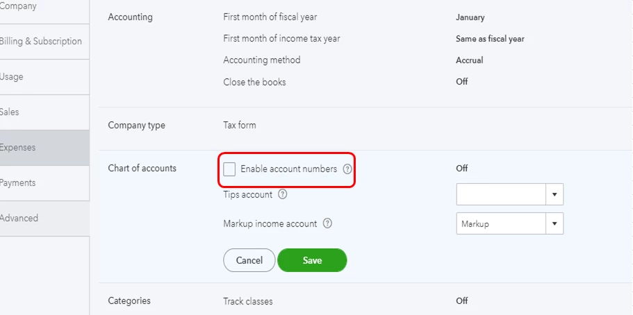 Can I hide account numbers on Customized Financial Statements ...