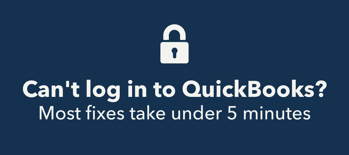 5 Quick Fixes for QuickBooks Online Login Problems