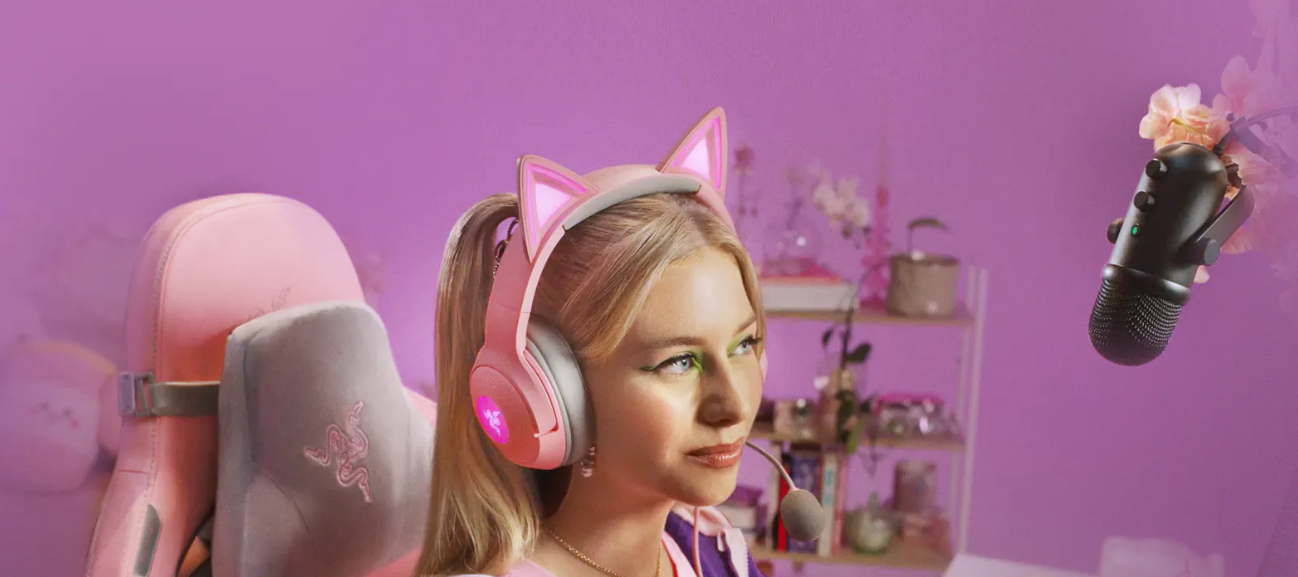 RAZER KRAKEN KITTY V2 | The Meow Factor