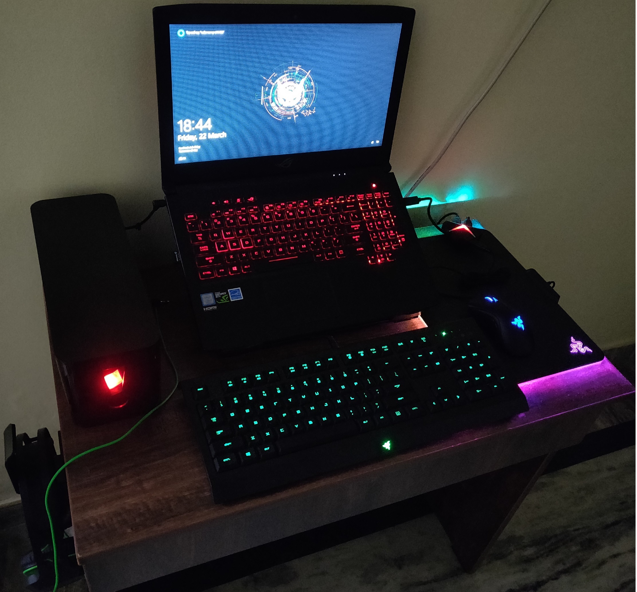 My Laptop Gaming Setup Razer Insider