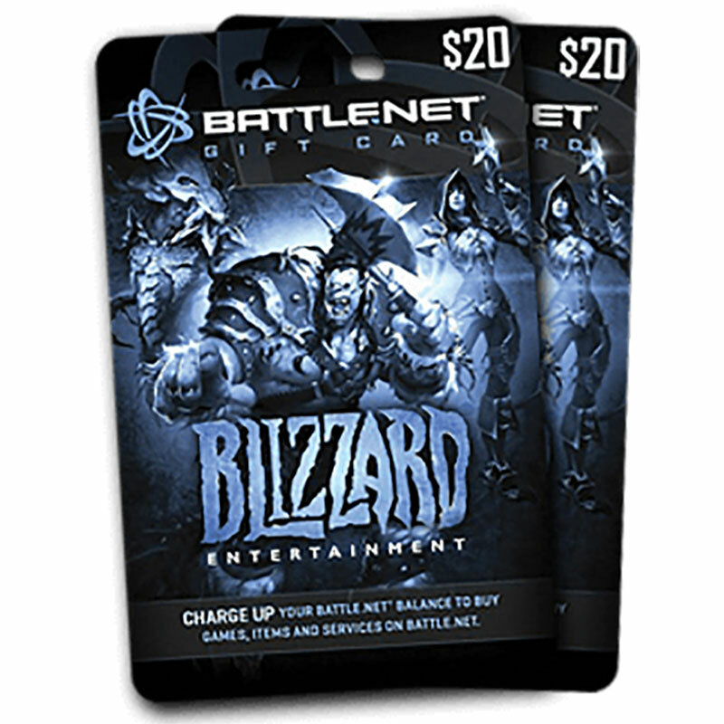 Howto redeem Blizzard Entertainment Gift Card?