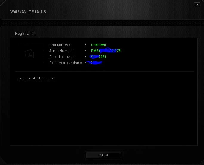 razer product nom. not working HELP Razer Insider