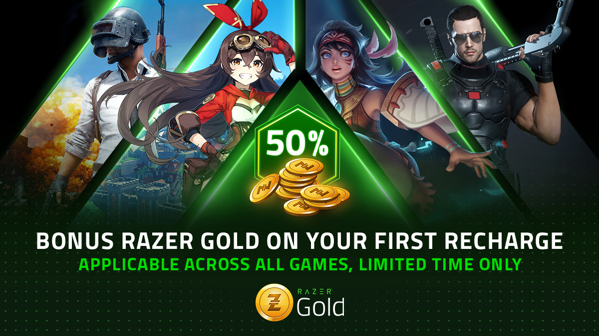 Razer Gold x PlayMall April Cash Back - Playpark